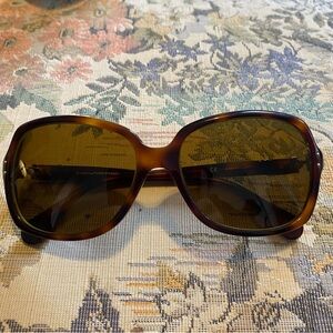Diane Von Furstenberg Tortoise Shell Sunglasses